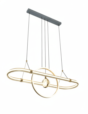 LED Saturn Orbit Linear Pendant