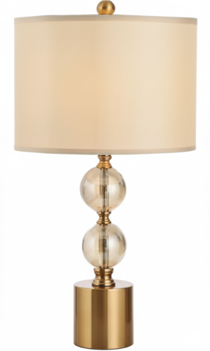 Crystal Ball Stack Table Lamp
